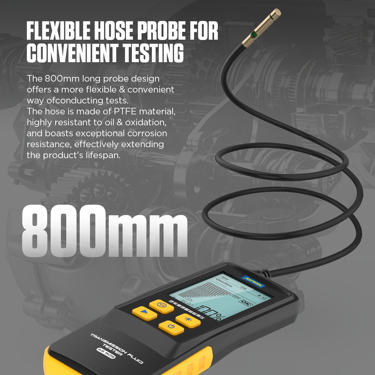 Auto Repair Shop Diagnostics - 2026 Getriebeöl-Tester: Diagnosegerät für ATF-Ölqualität mit