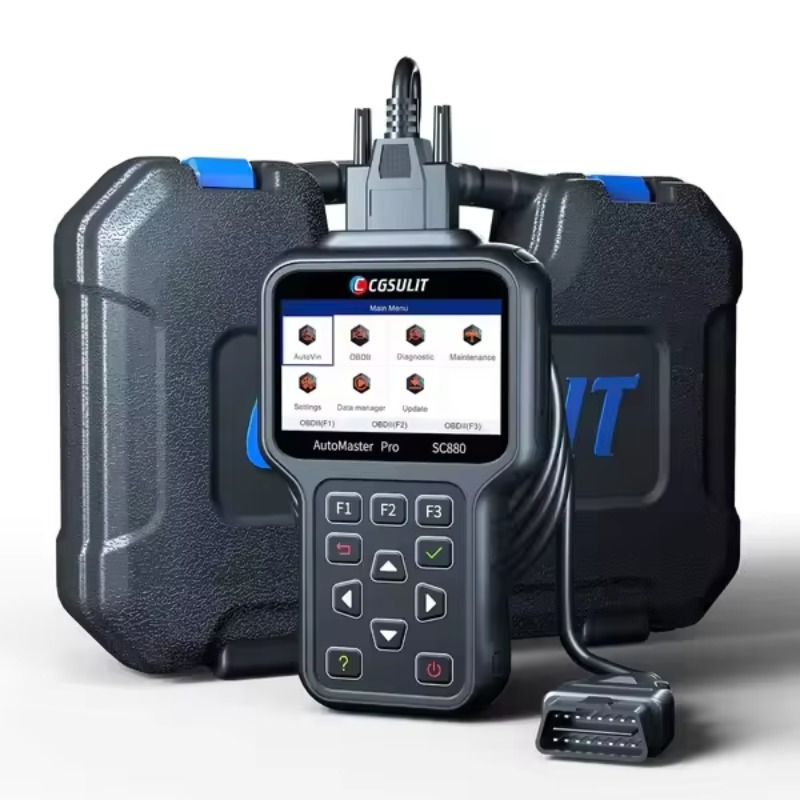 Auto Repair Shop Diagnostics - SC880 Vollsystem-Diagnosetool, Auto- und Fahrzeugdiagnosemaschine, Motoranalysator,