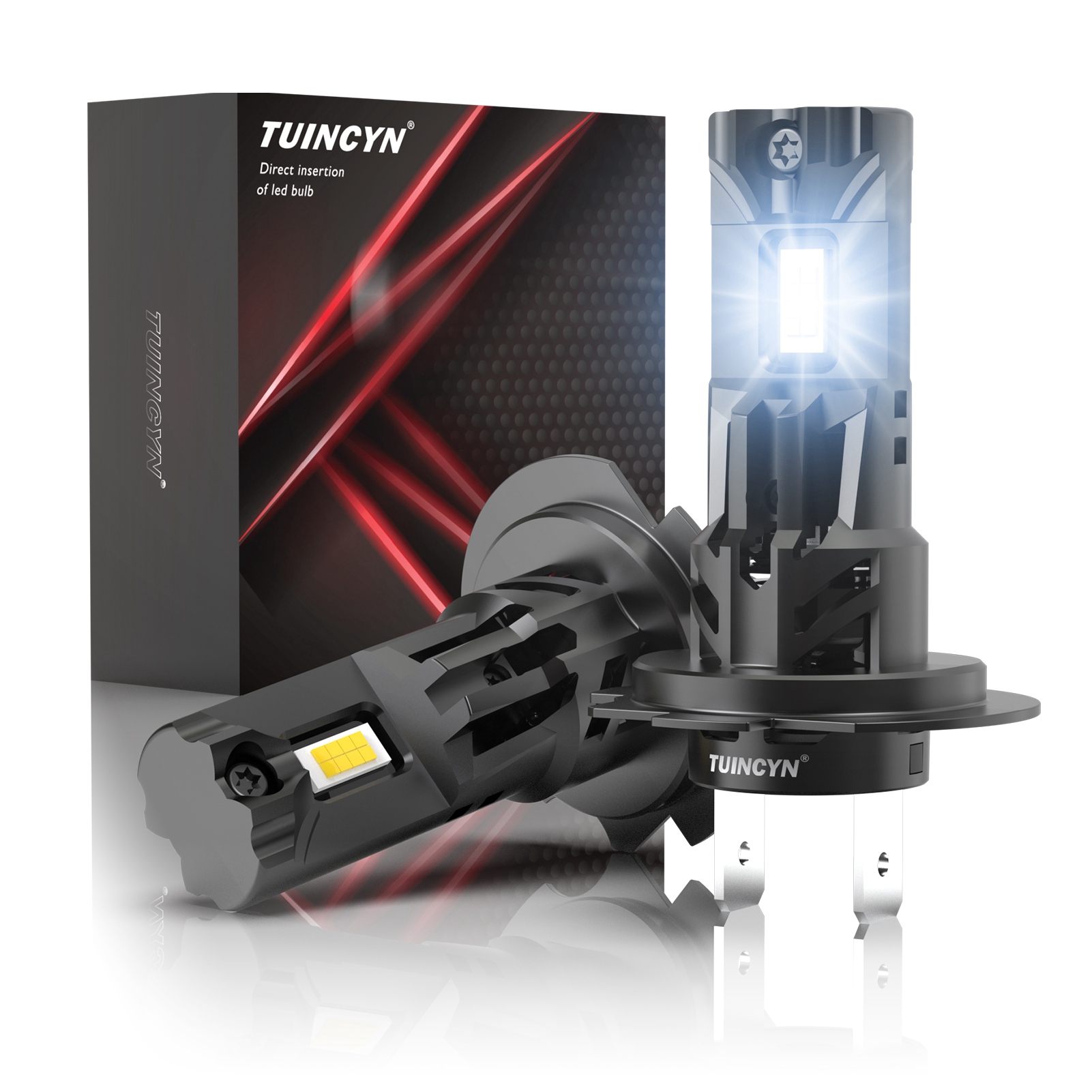 Headlight Aiming Tool - 2x 22000lm 100w h7 LED Auto