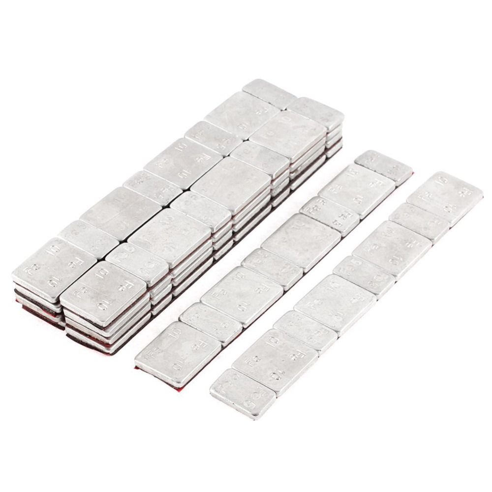 Tire Balance Machine - 32-teiliges Set Gramm-Stahlgewichte zum Aufkleben, verzinkt,
