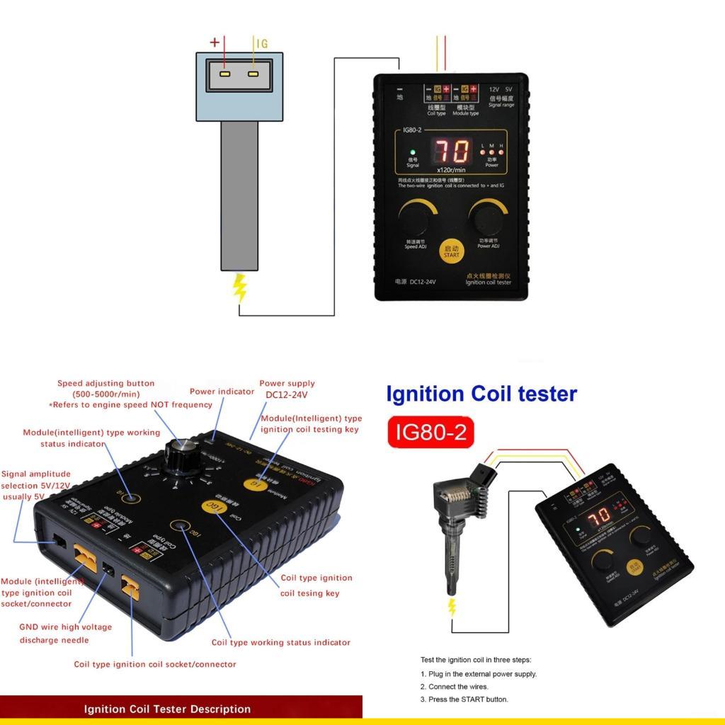Auto Repair Shop Diagnostics - SZCH Professioneller Zünddiagnosetester für Autowerkstätten und