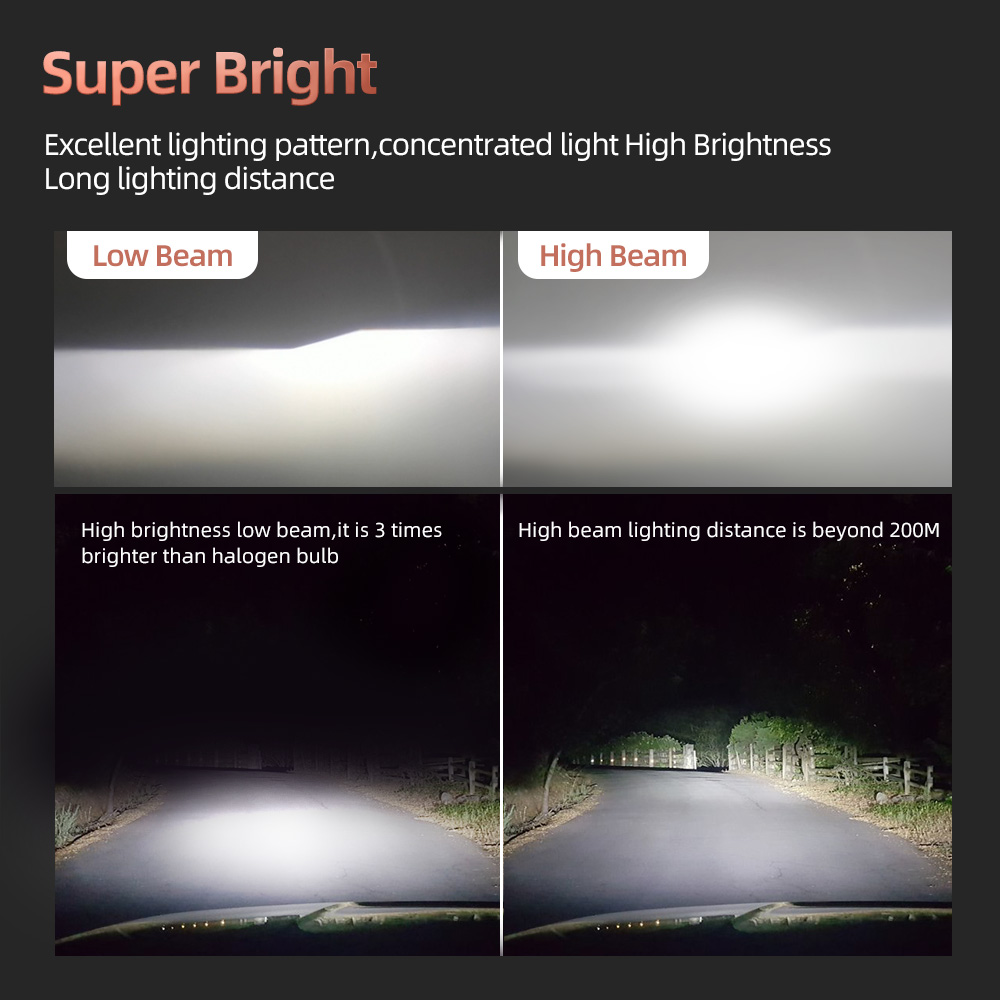 4Pcs LED 9005 Auto Scheinwerfe – Headlight Aiming Tool Bewertung und Preis