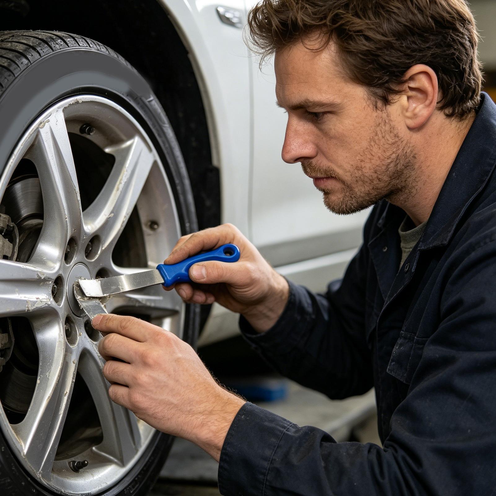 Metallschaber, Radwuchtblock-E – Tire Balance Machine Bewertung und Preis