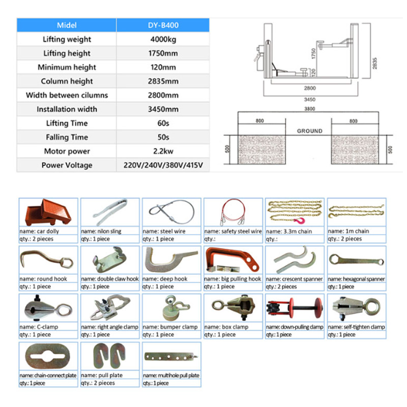 CE-zertifizierte Karosserierep – Auto Repair Shop Equipment Bewertung und Preis